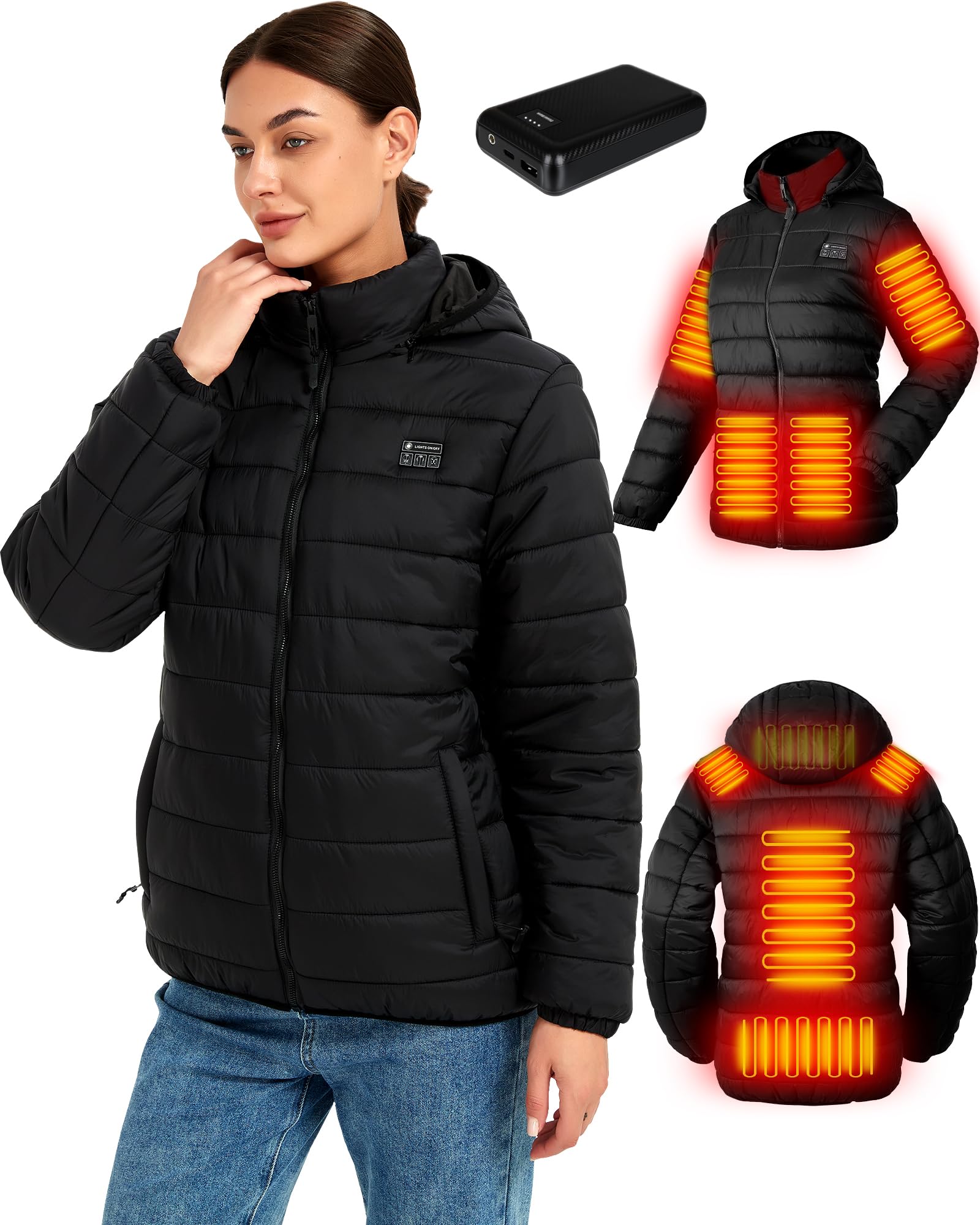 Panatude Heated Down Jacket