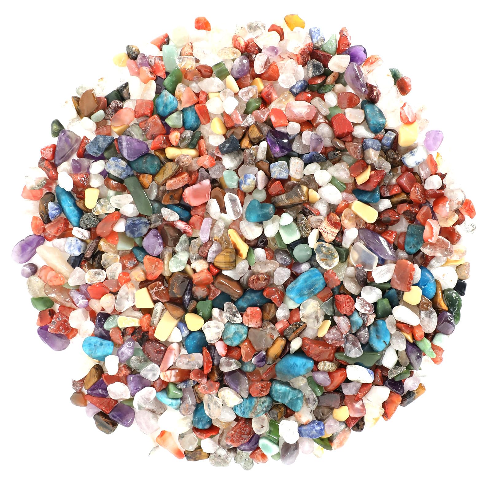 500g Chips de Cristal Natural de Amatista Triturado - Chips de Cristales de Sanación de Amatista a Granel, Gemas de Cristal Triturado para Manualidades, Hermoso Paquete para Regalo — view 31