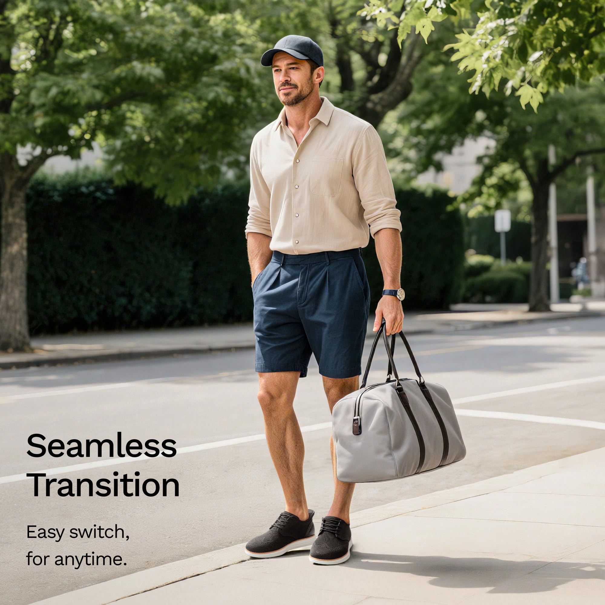 Bruno Marc Męskie trampki KnitFlex Craft Mesh Oxfords Casual Dress sznurowane lekkie buty do chodzenia
