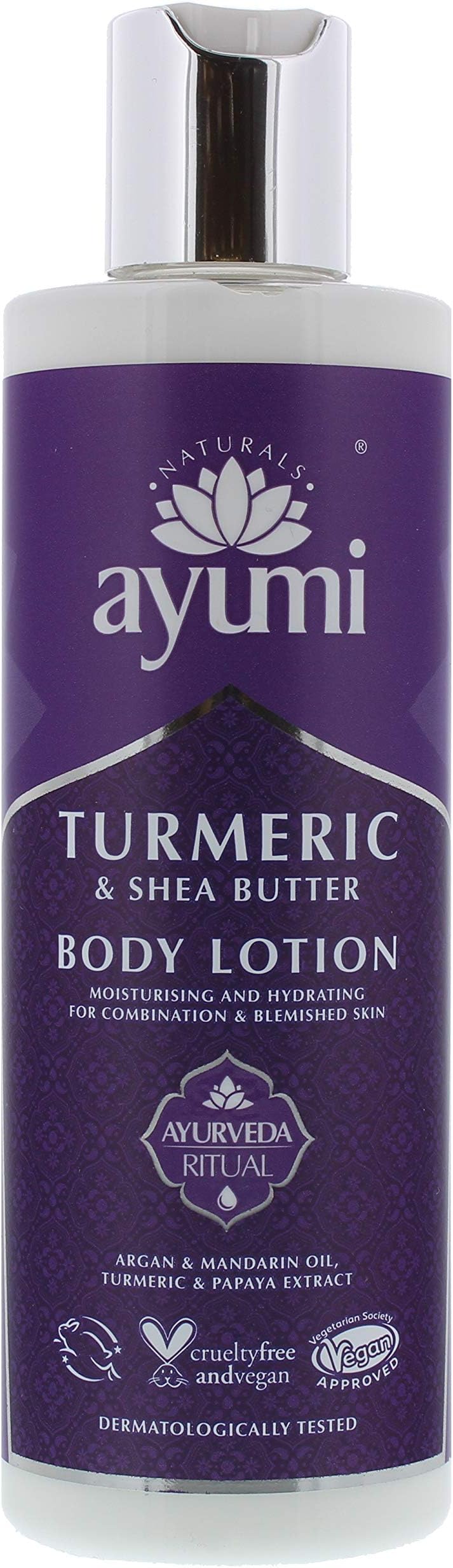 AYUMI Turmeric and Shea Butter Body Lotion 250 ml
