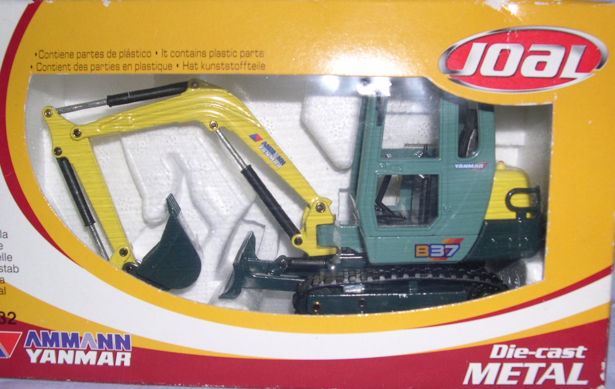 YANMAR B3シグマ メタルミニカー 1/24　非売品　ショベルカー YANMAR B3シグマ メタルミニカー 1/24 非売品 ショベルカー