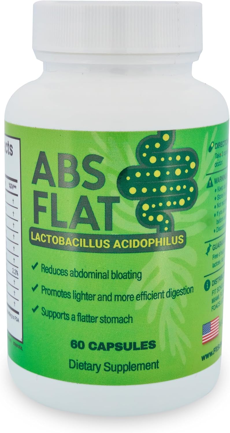 Lactobacillus Acidophilus Probiotic Supplement, 60 Capsules, Digestive Support