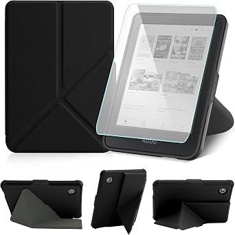 Stand Case for Kobo Clara Colour/Clara BW/Clara 2E and a Screen Protector