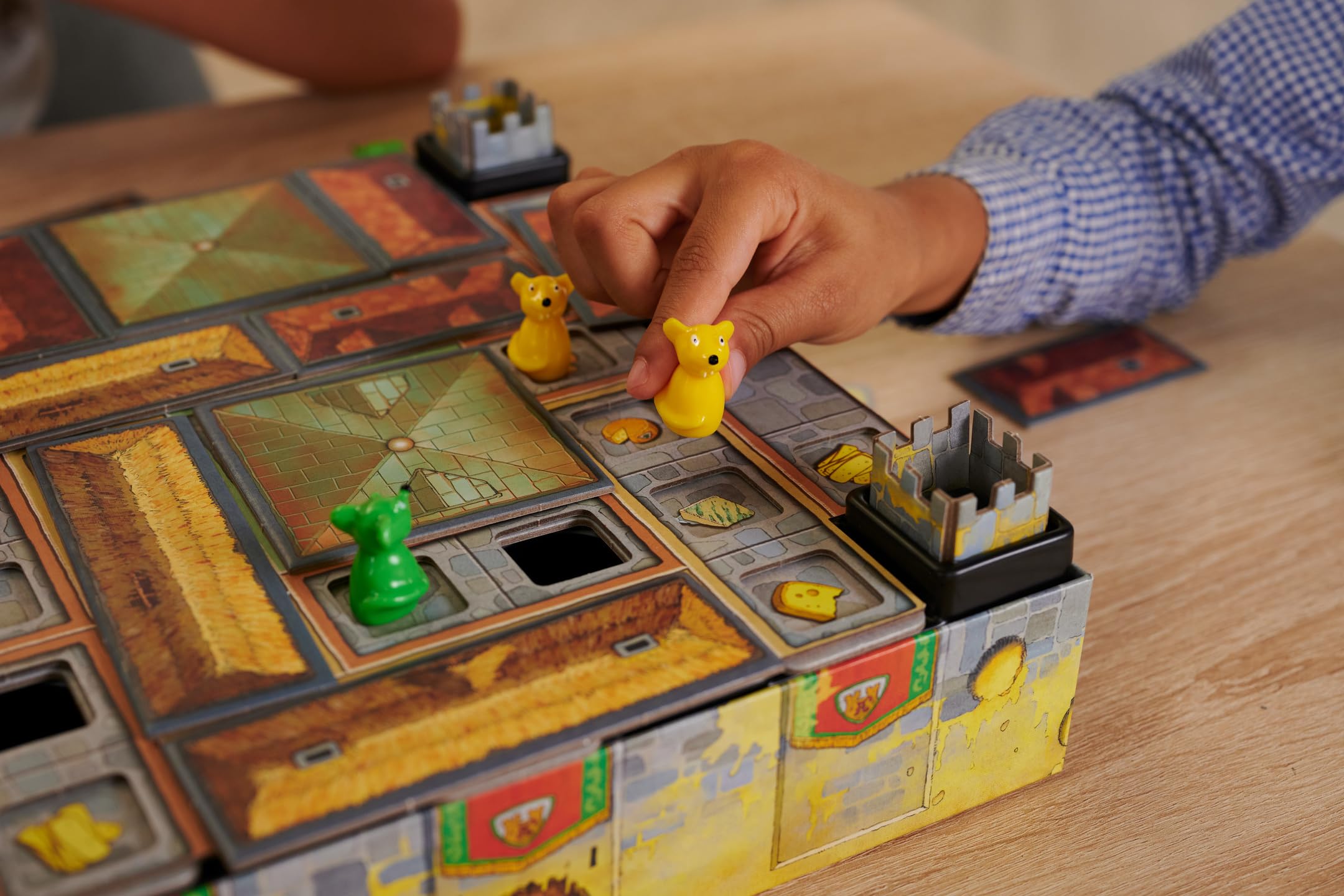 Zoch 601105193 Château d'Appenzell (Nouvelle édition) - Jeu Familial pour 2 à 4 Joueurs - Une friandise à Double étage pour Toutes Les Souris de Jeu - À partir de 6 Ans