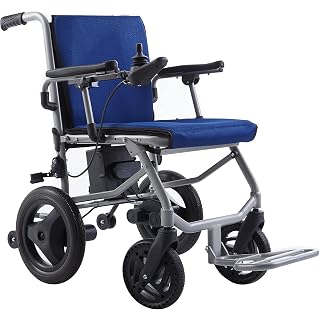 World's Lightest (Weight-30lbs) Foldable Electric Wheelchair, Travel Size, User-Friendly.