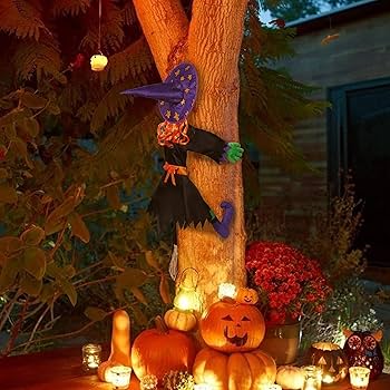 Amazon.co.jp: JOYIN ハロウィンクラッシュウィッチツリー