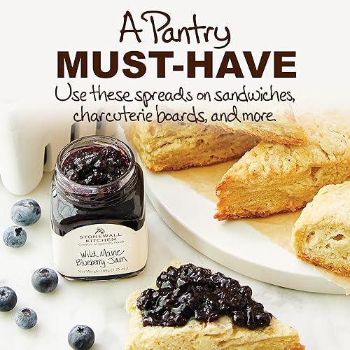 Vista 25 de Stonewall Kitchen Mermelada de cebolla y tocino de arce, 11.75 onzas (paquete de 2)