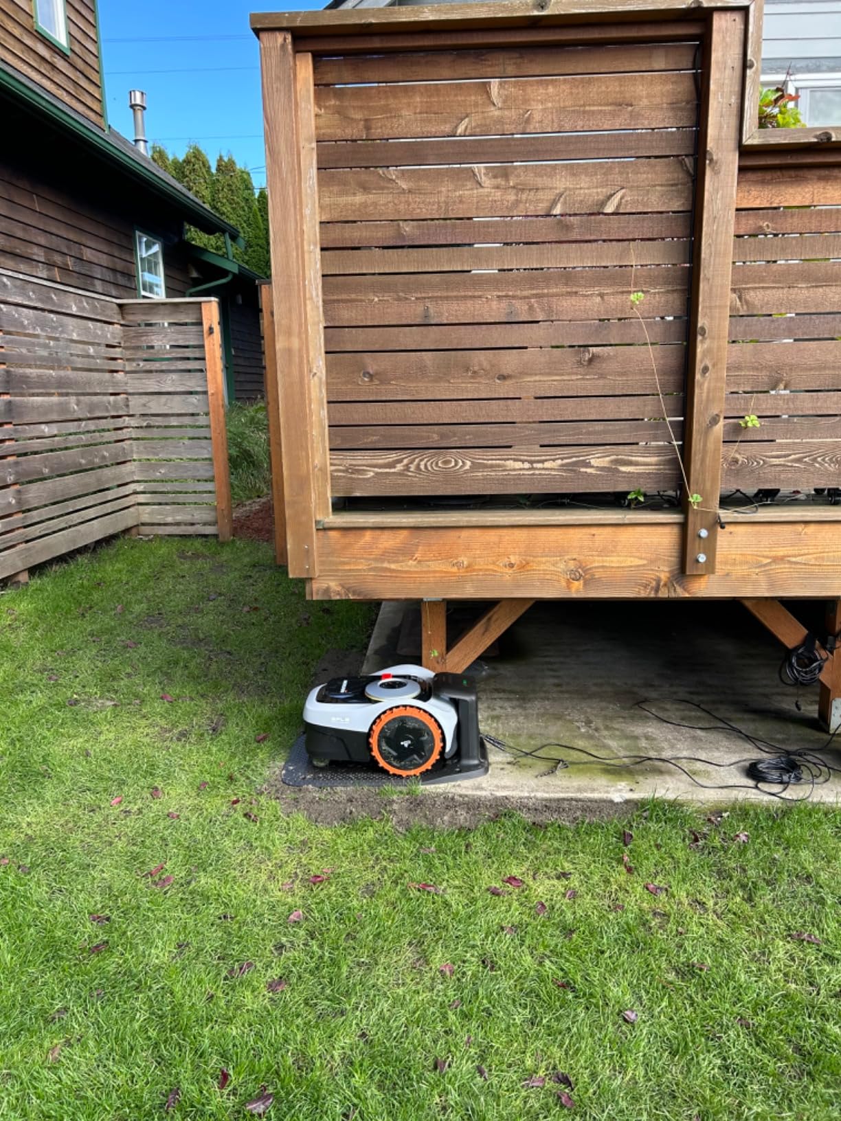 Navimow obstacle detection with pet-safe scene