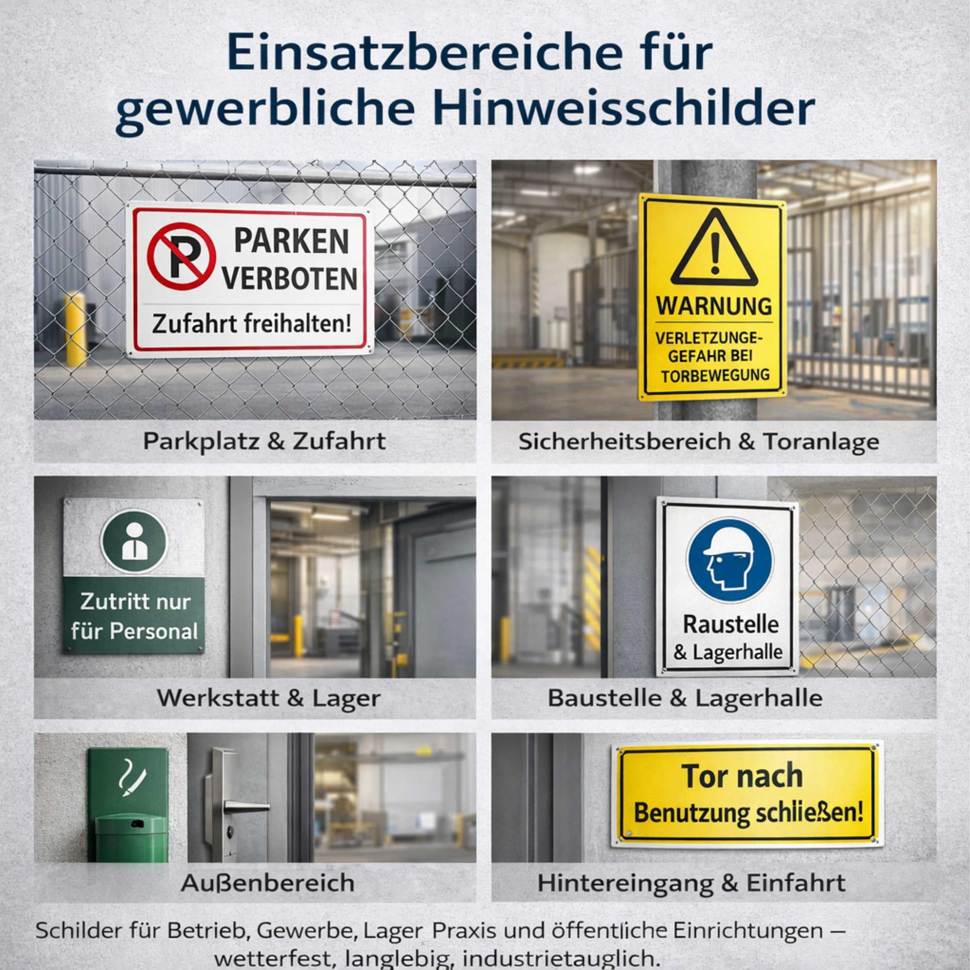 INDIGOS UG - Aluverbundplatte Schilder 3mm - Sicherheit - Achtung Kinder - 600x400 mm - Hotel, Firma, Schutz, KITA, Arzt, Praxis, Wohnung