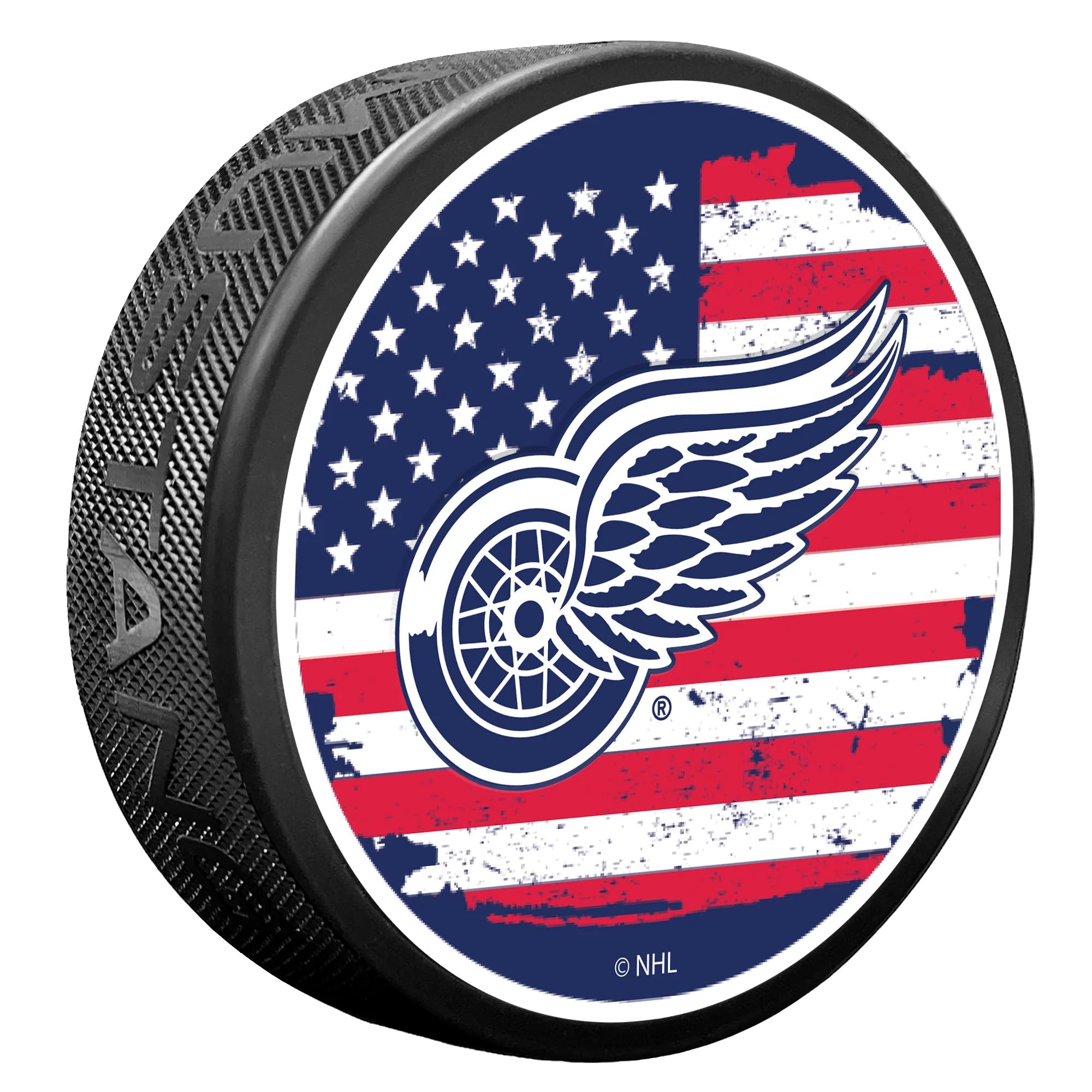 Sports Decor Detroit Red Wings Puck - Patriot