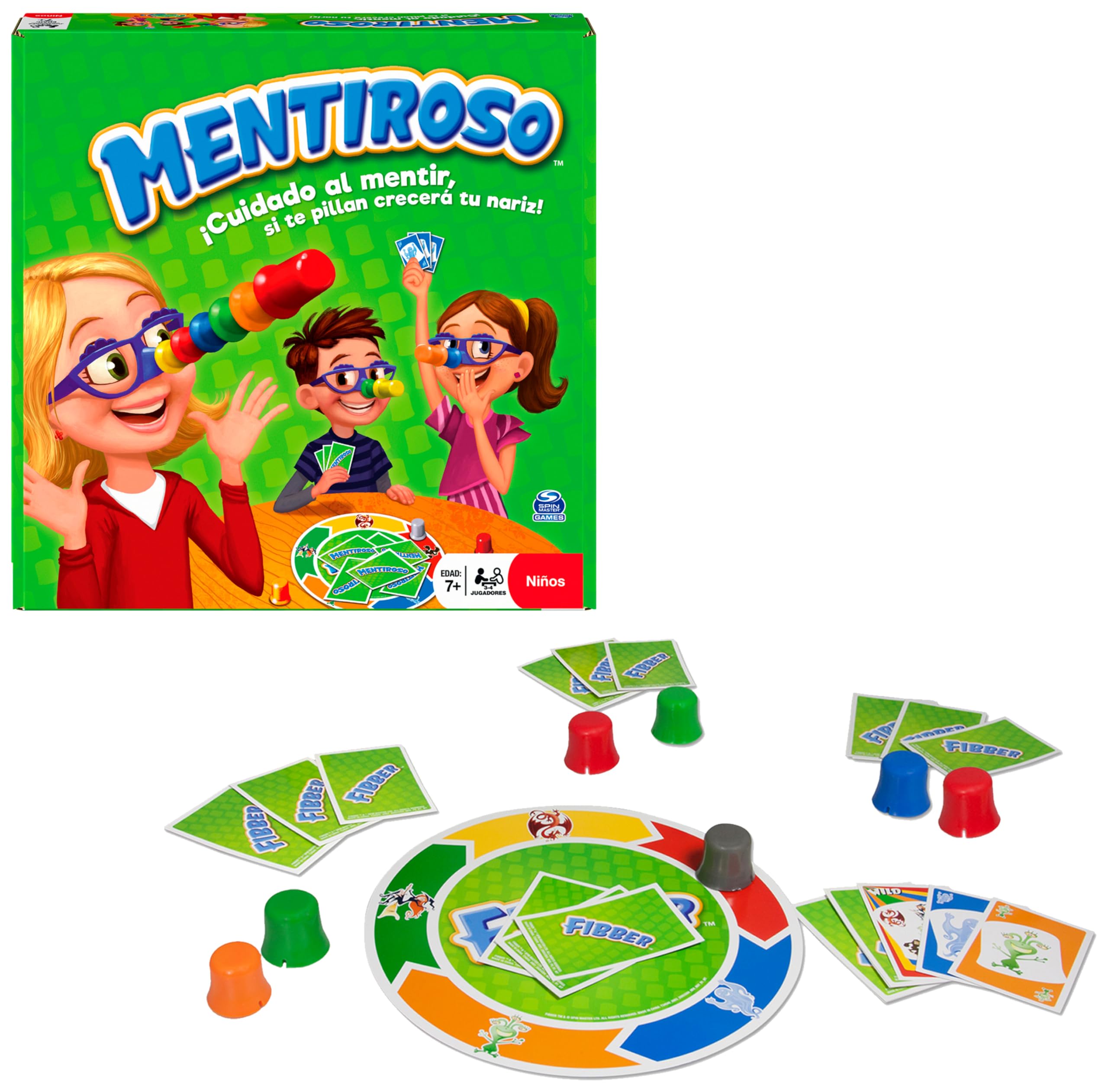 MENTIROSO: El Juego de Mesa Perfecto para Niños y Adultos