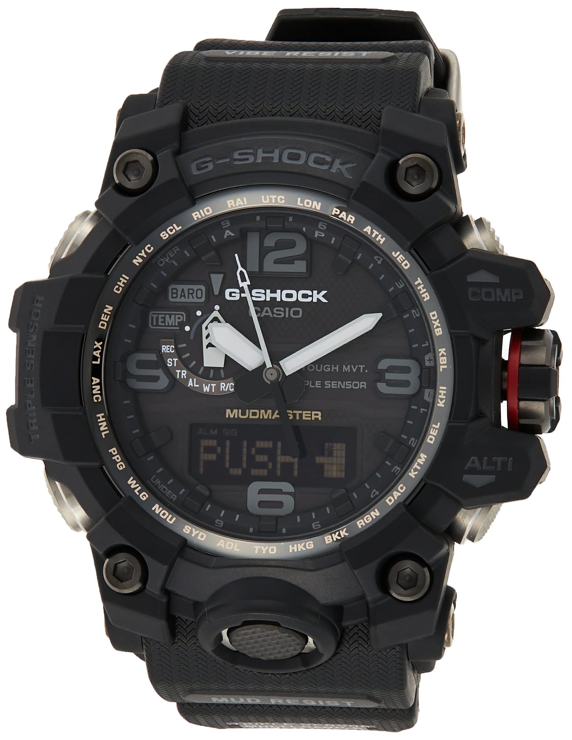 Casio G-Shock Analog-Digital Grey Dial Men's Watch-GWG-1000 Casio G-Shock Analog-Digital Grey Dial Men's Watch-GWG-1000