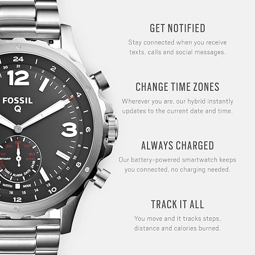 fossil nate q hybrid Big sale - OFF 65%