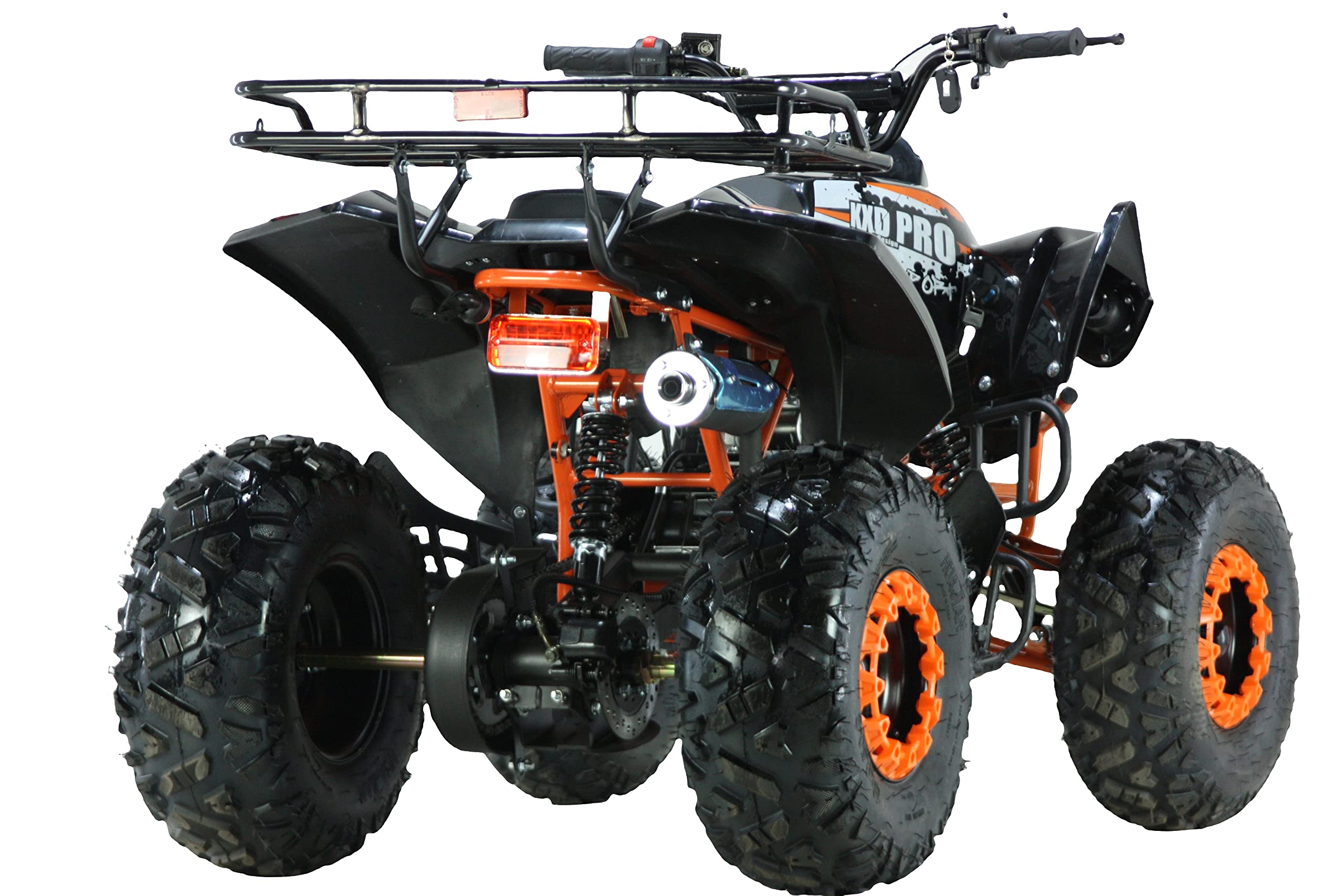 125ccm Quad ATV Kinder Pitbike 4 Takt Motor Quad ATV 8 Zoll KXD ATV 008 Orange