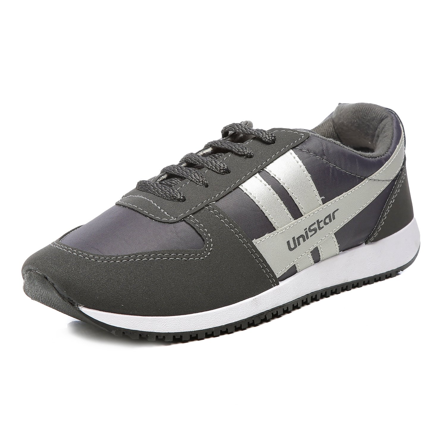 Unistar Running and Walking Shoes | Narrow Toe | Lace-Up Shoes for Mens (Grey) (B09V4ZC6TG) Amazon Price History, Amazon Price Tracker