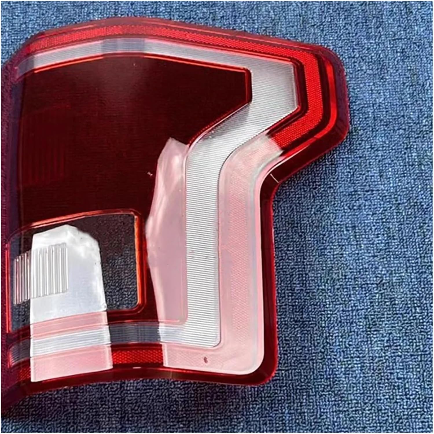 Compatible For Ford F-150 2015 2016 Car Rear Taillight Shell Brake Lights Shell Replace Auto Rear Shell Cover Mask Lampshade Lampcover(A Pair)