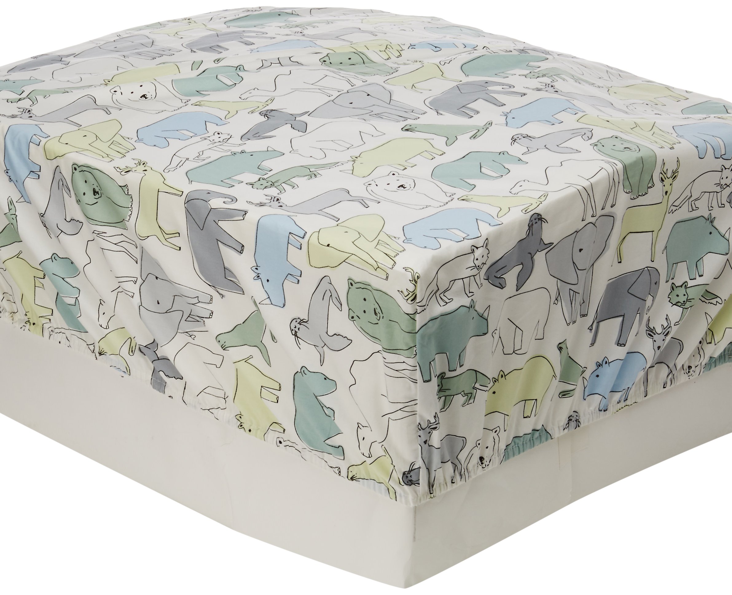 Snapklik.com : DwellStudio Caravan Fitted Crib Sheet