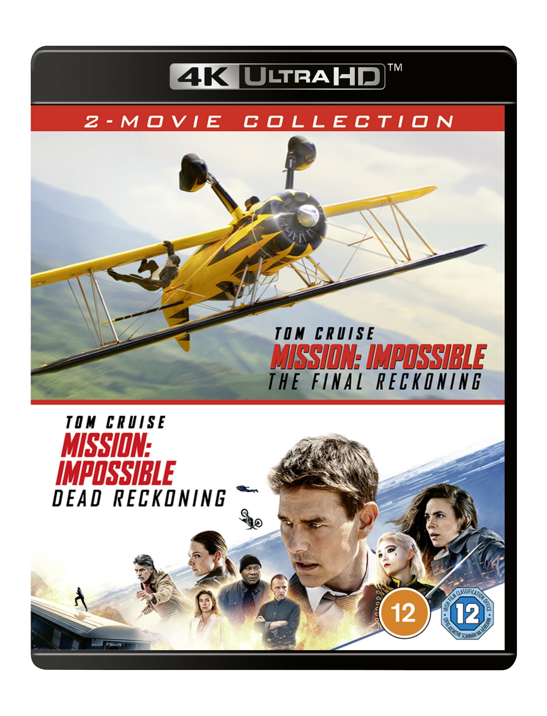 Mission: Impossible - Dead Reckoning & The Final Reckoning 2-Movie Collection 4K UHD [Blu-ray] [Region A]