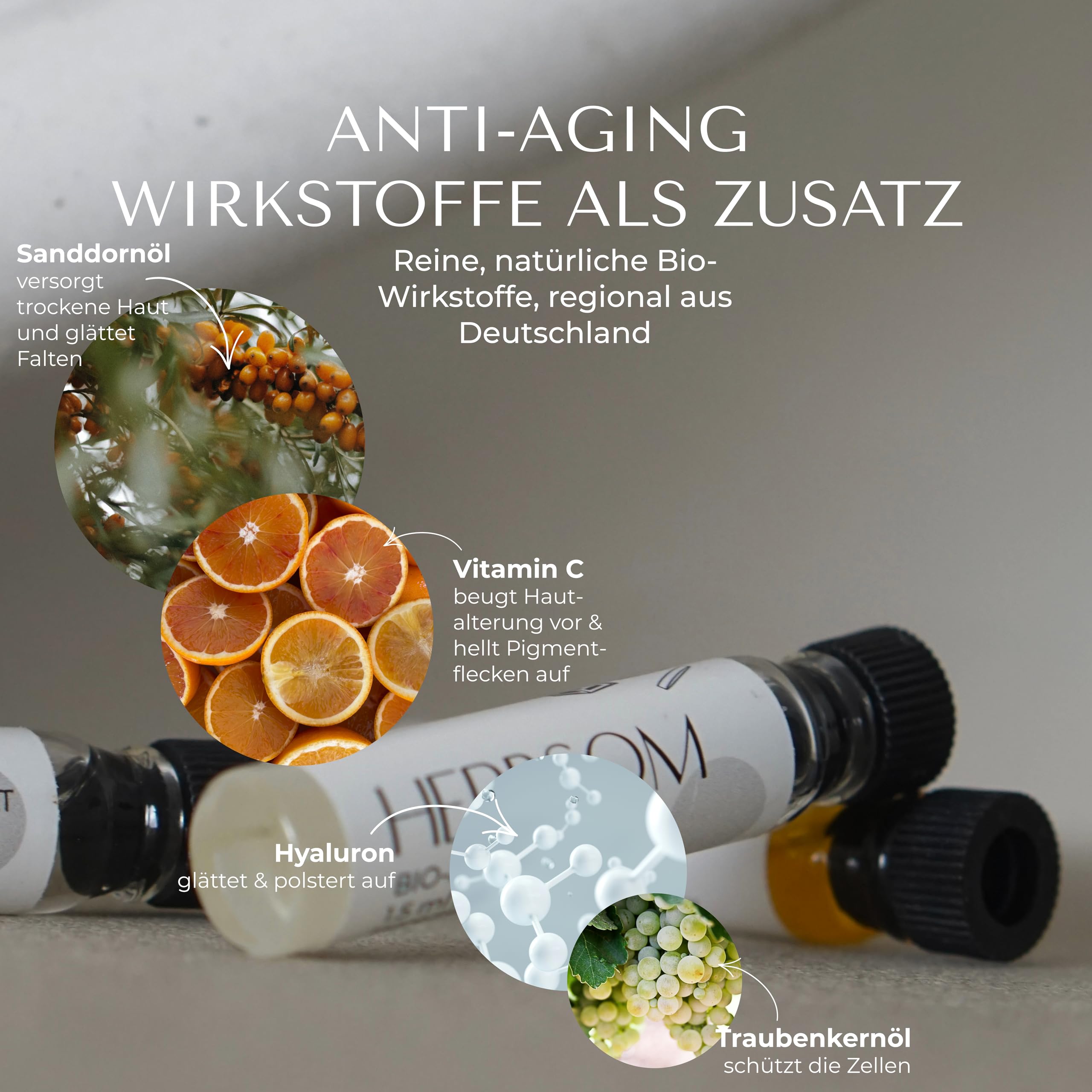 individuelle Anti-Aging Gesichtscreme I reichhaltige Creme für intensive Feuchtigkeit und ein straffes, strahlendes Hautbild