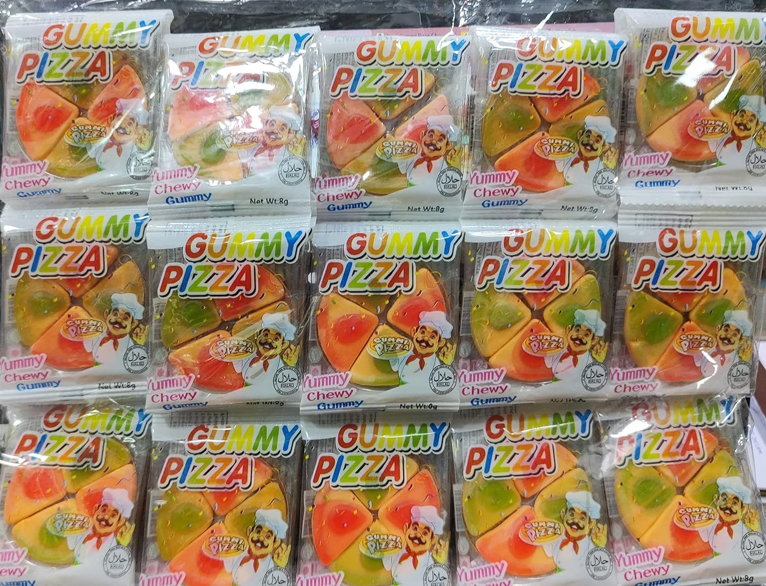Campfire Gummy Pizza Yummy Chewy Gummy With Assoirted Flavour 8g X 30 Pcs (Halal) (B0D9DKZN4G) Amazon Price History, Amazon Price Tracker