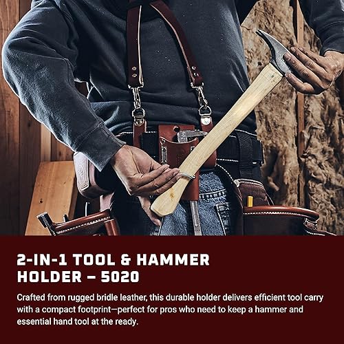 Miniatura 2 de Occidental Leather 5020 Soporte para herramientas y martillos 2 en 1