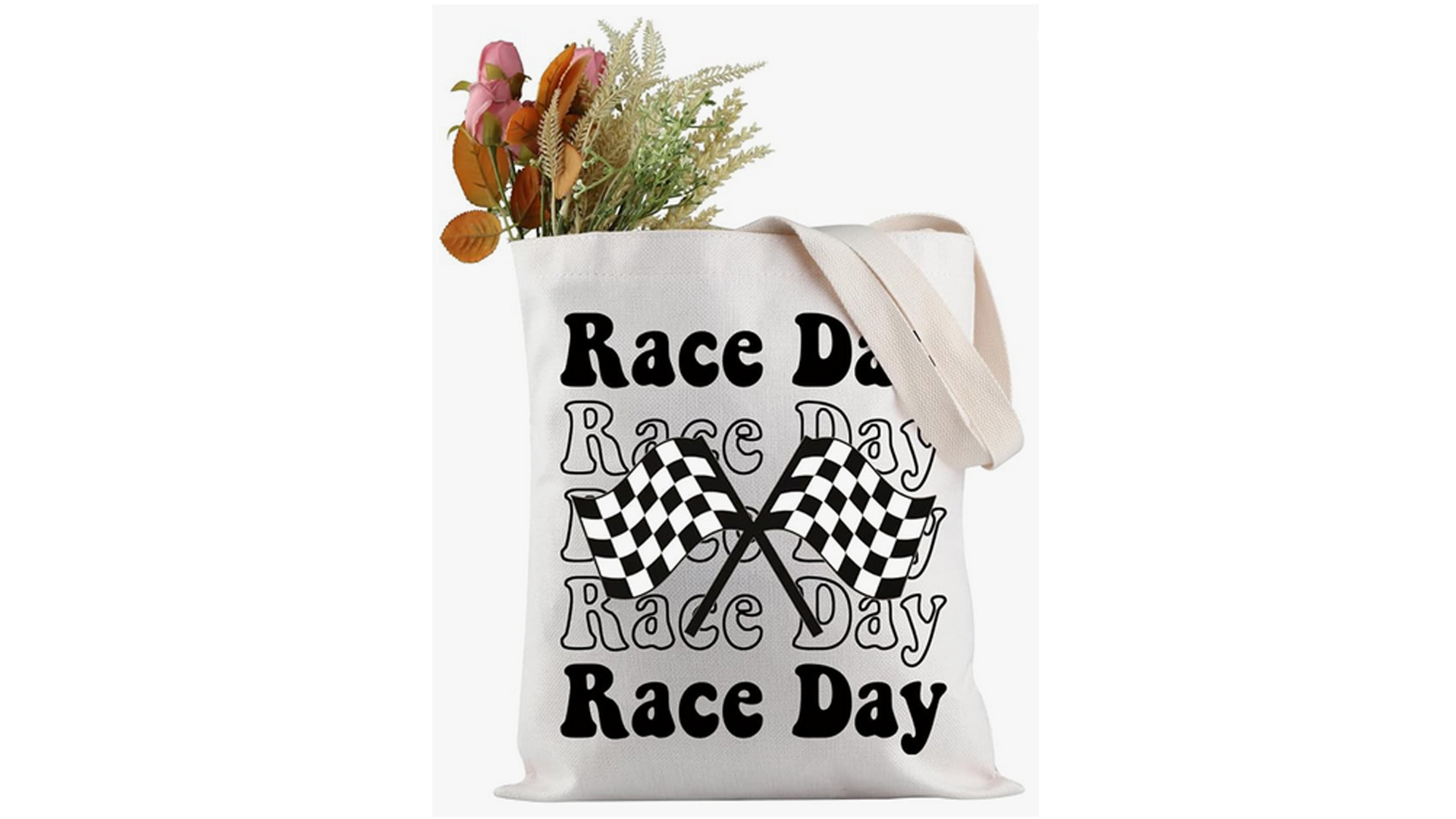 Bolso tote divertido con estampado de cuadrícula para carreras, bolso de compras para amantes del automovilismo, regalo ideal miniatura 7