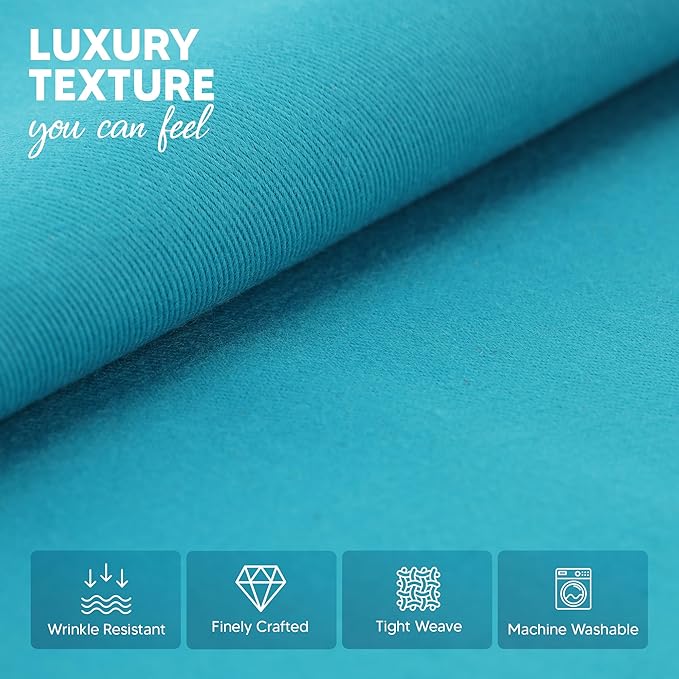 Servilletas de Tela Utopia Kitchen Multicolor [Pack de 12, 45x45 cm] miniatura 4