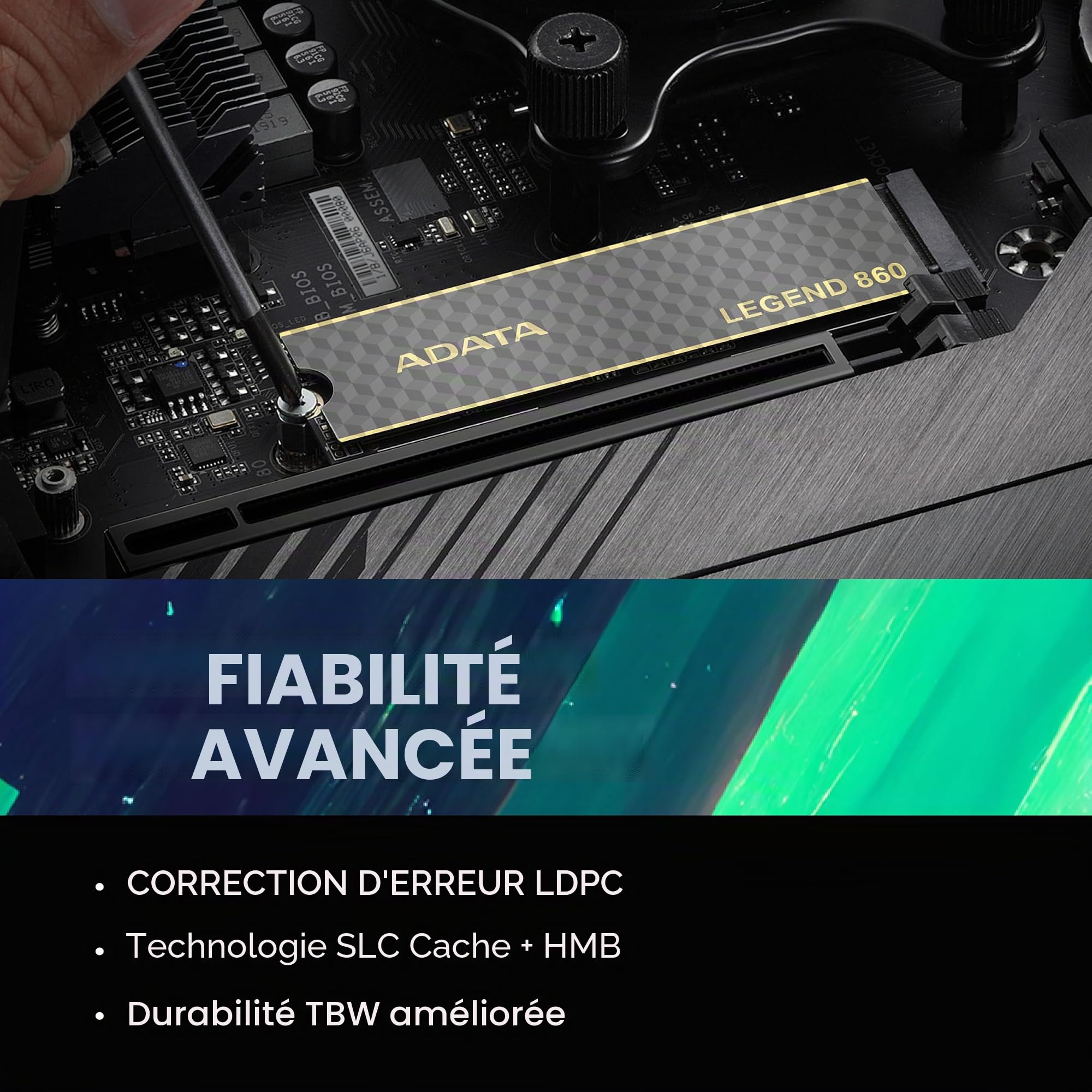 Adata Ssd Legend 860 2tb Pcie 4x4 6000/5000 Mb/s M.2 (sleG-860-2000gcs)