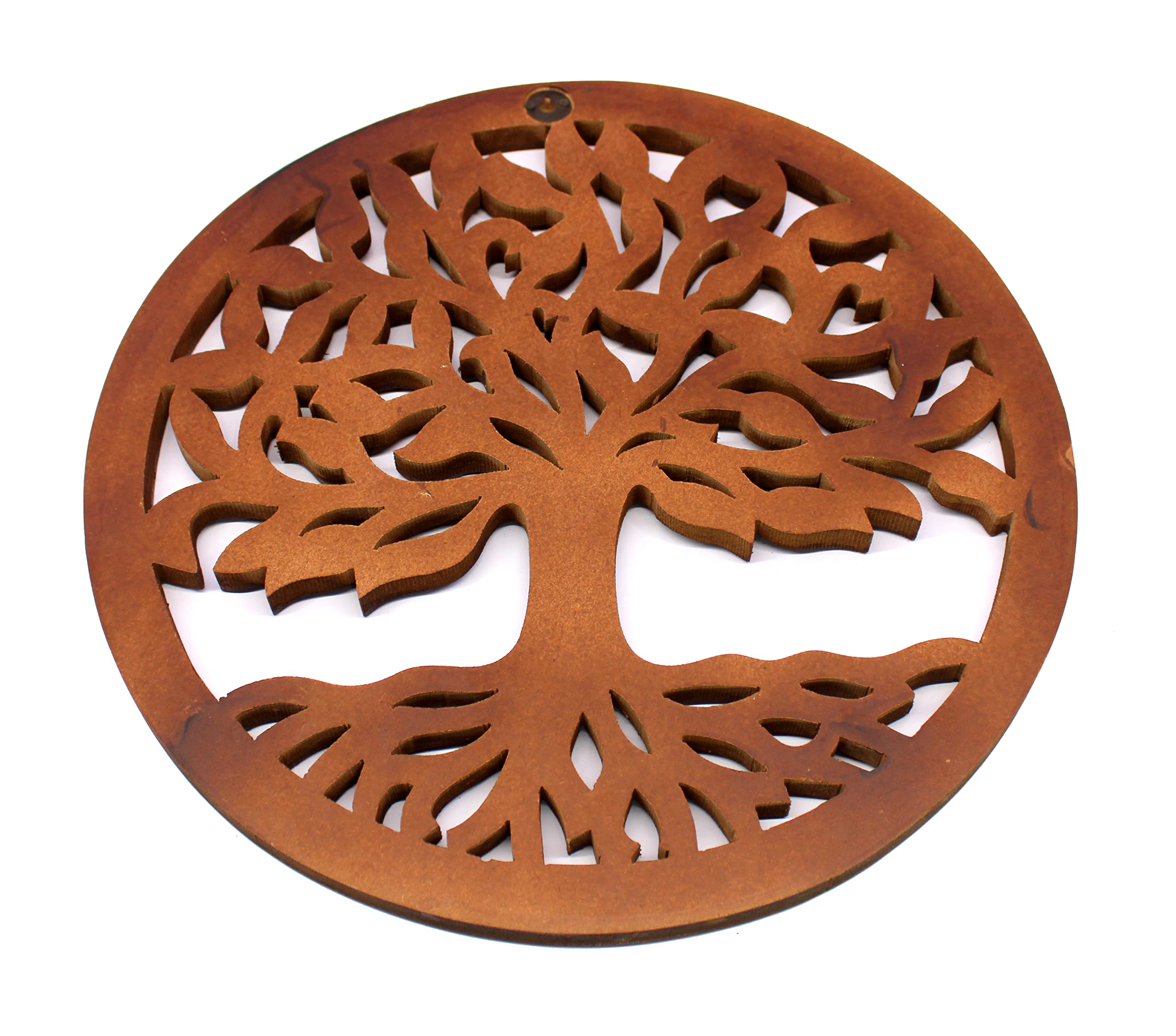 Tree of Life Wall Hanging - Wooden Sculpture -7