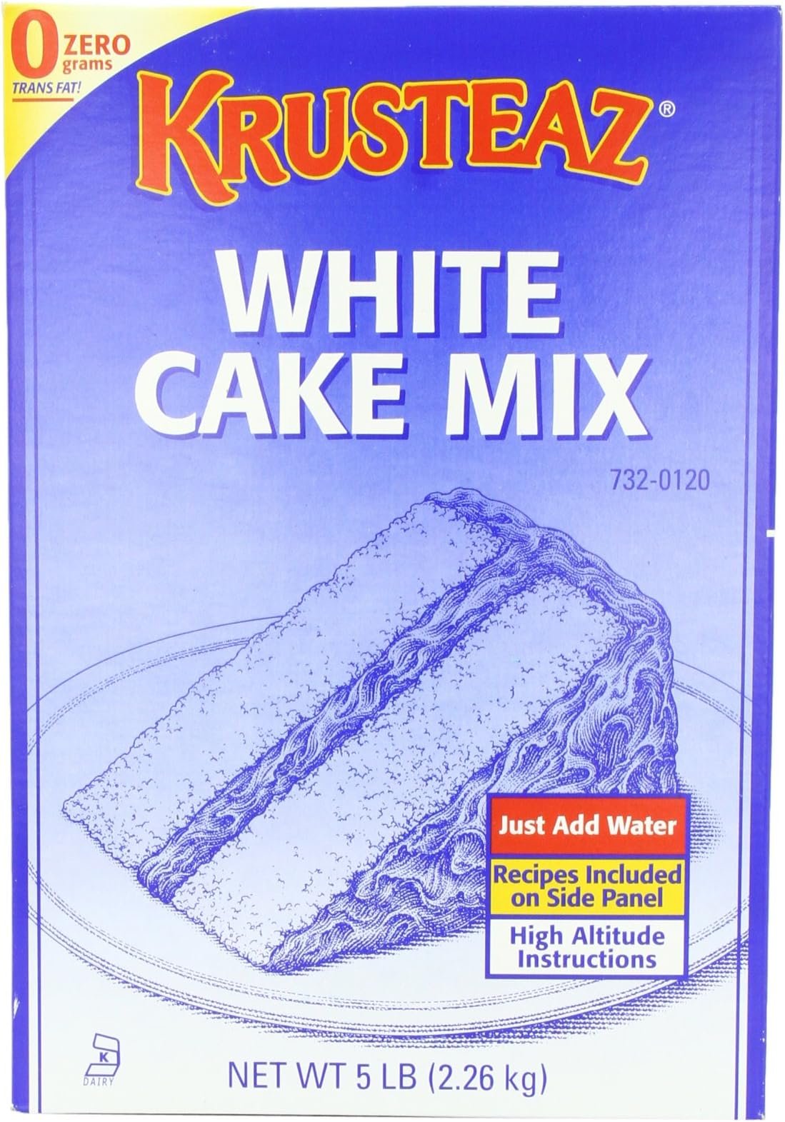 Cake Mix - White, 5-Pounds
