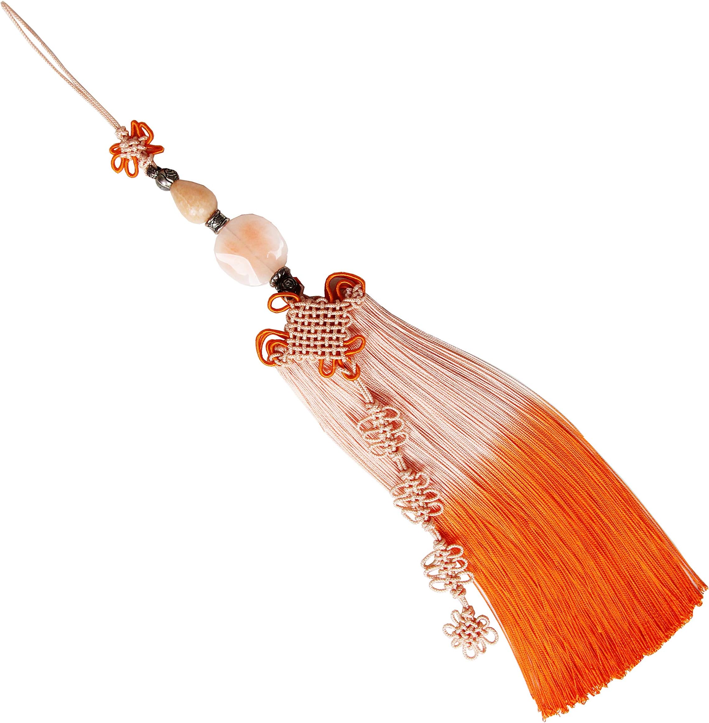 Norigae Korean Traditional Hanbok Handmade Jade Fashion Tassel for Women 옥노리개 8000C