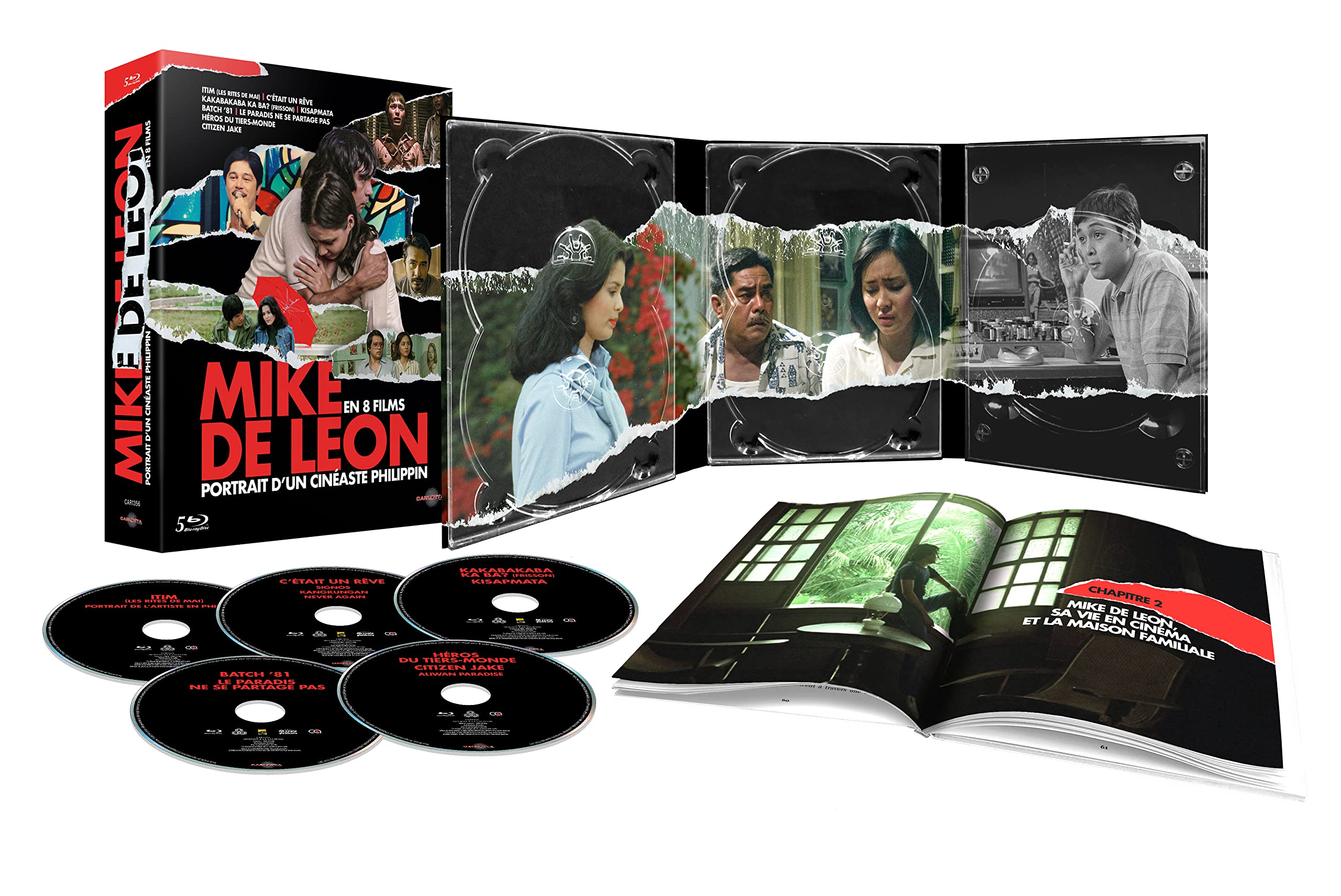 MIKE DE LEON EN 8 FILMS - 5 BLU-RAY plus LIVRET [HD DVD]