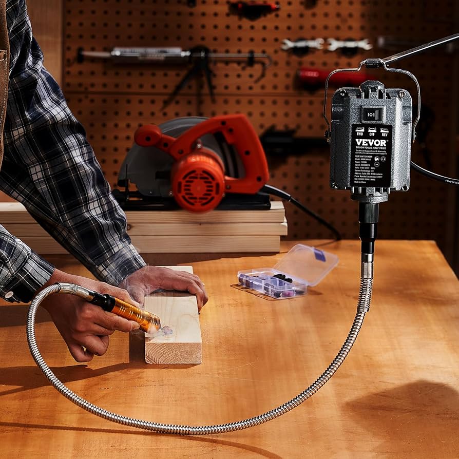 Flexforce Flex The Flavor グラデ VEVOR Flex Shaft Grinder, 1200W 30,000RPM Electric Flex