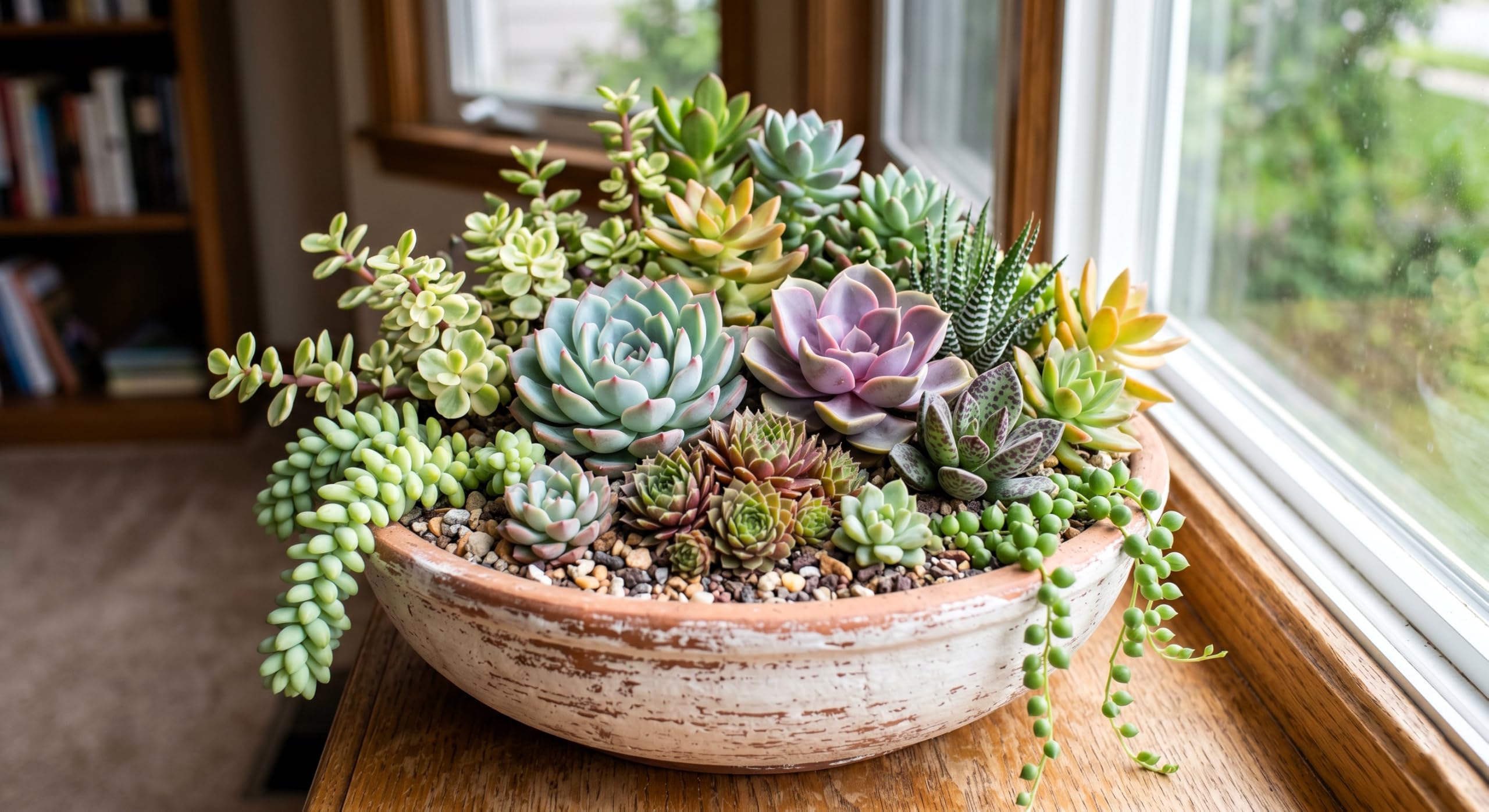 50 Mixed Succulent Seeds - Indoor & Outdoor Air Purifying Plants - Easy to Grow, Low Maintenance Home Decor - Rare Variety Succulent Mix for Pots and Planters-image-4