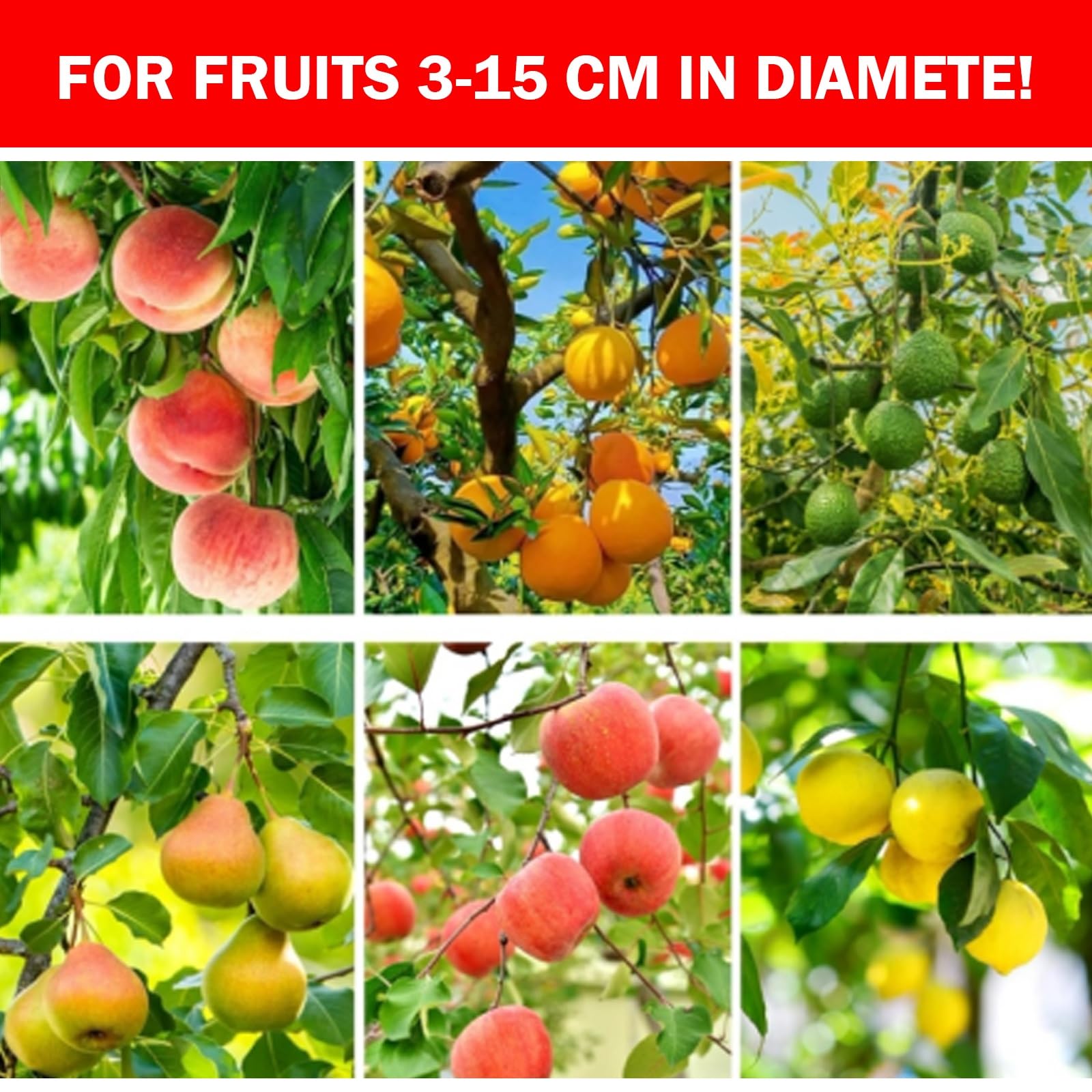 raccoglifrutta, Asta for la Raccolta della Frutta con Asta Regolabile, raccoglitrice di agrumi in Acciaio Inossidabile for pere, Limoni, Arance, Albicocche(2.1m)