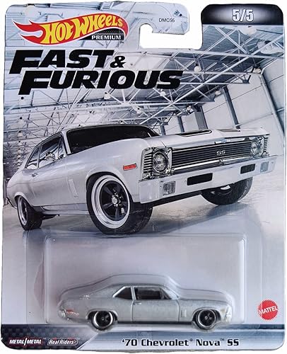 Hot Wheels Chevrolet Nova SS '70, Fast & Furious 55