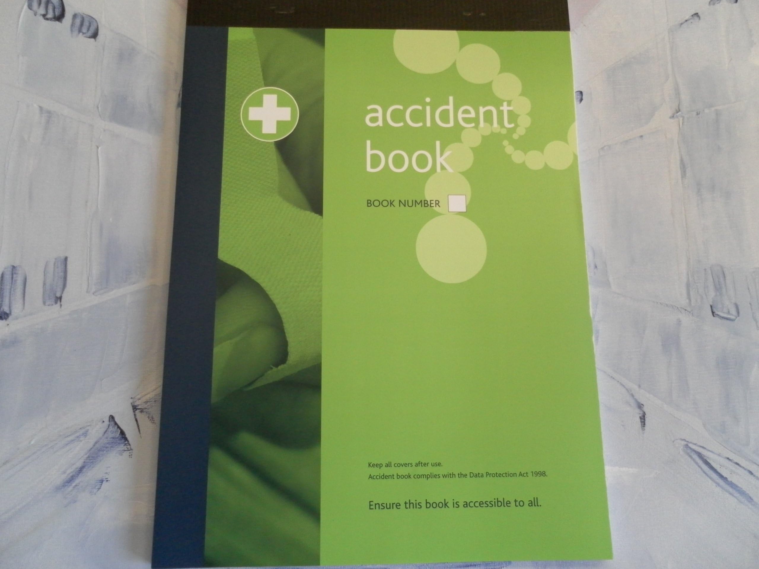 Stewart Superior Accident Report Book with Removeable Section for Filing, Complies with Data Protection Act, 48 Pages
