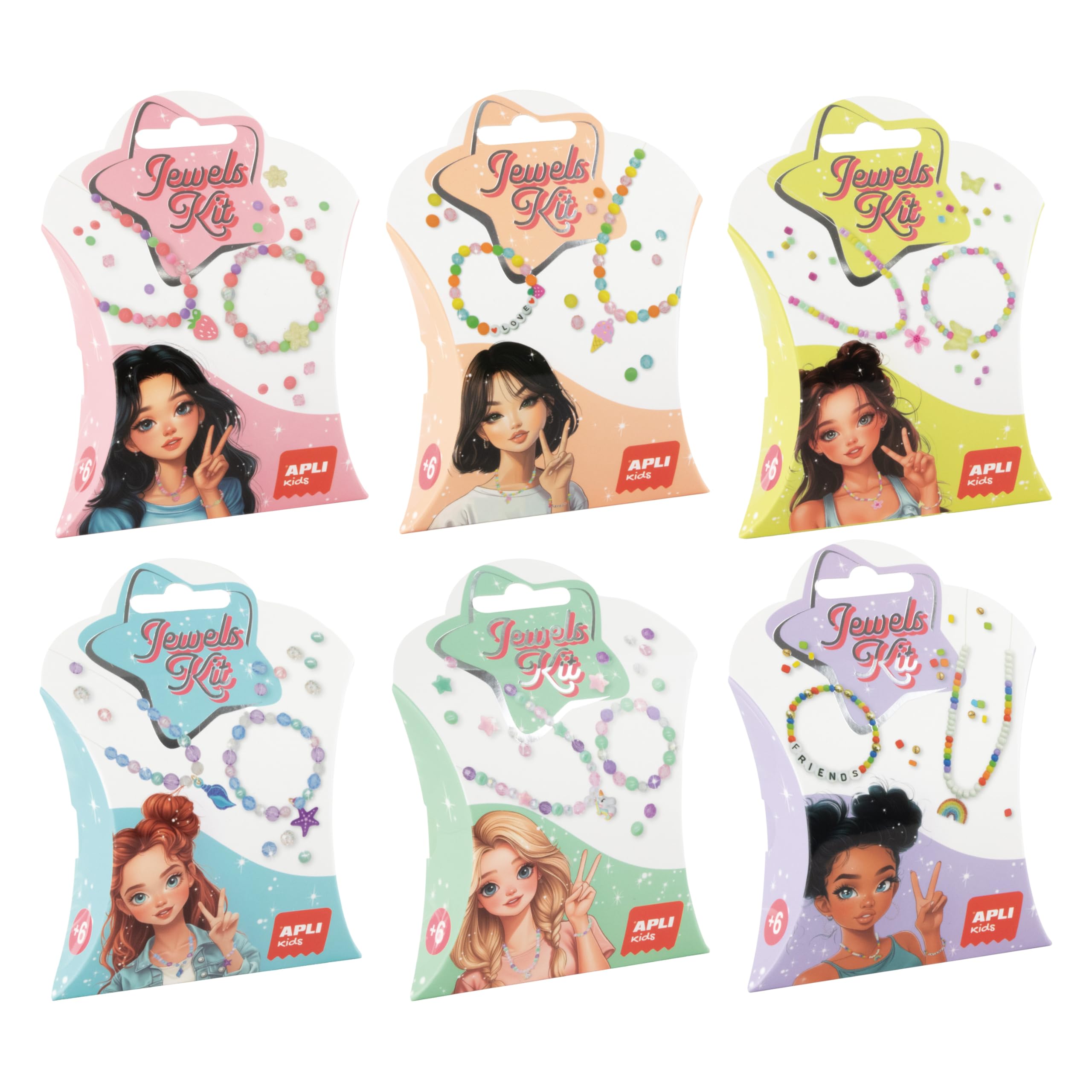 APLI 20554 - Kits de pulseras y collares DIY