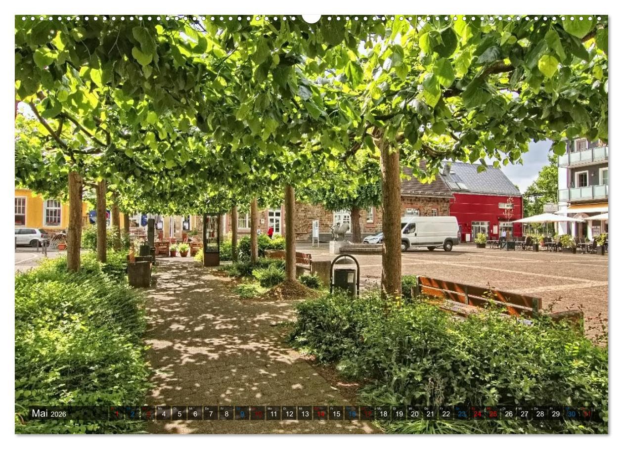 Stadtansichten Overath - Die charmante Stadt an Agger und Sülz (hochwertiger Premium Wandkalender 2026 DIN A2 quer), Kunstdruck in Hochglanz
