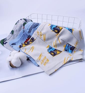 Boboking Boys Soft Boxer Briefs Dinosaur Shark Toddler Kids Underwear 2-12 Years