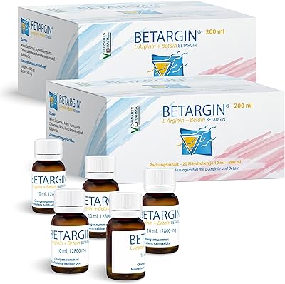 Betargin Liver Cleanse Detox- Detoxification and Digestive System Supplement for Fat Digestion Health Vegan Liver Liquid L-Arginine Betaine Amino Acid 10 ml X 40