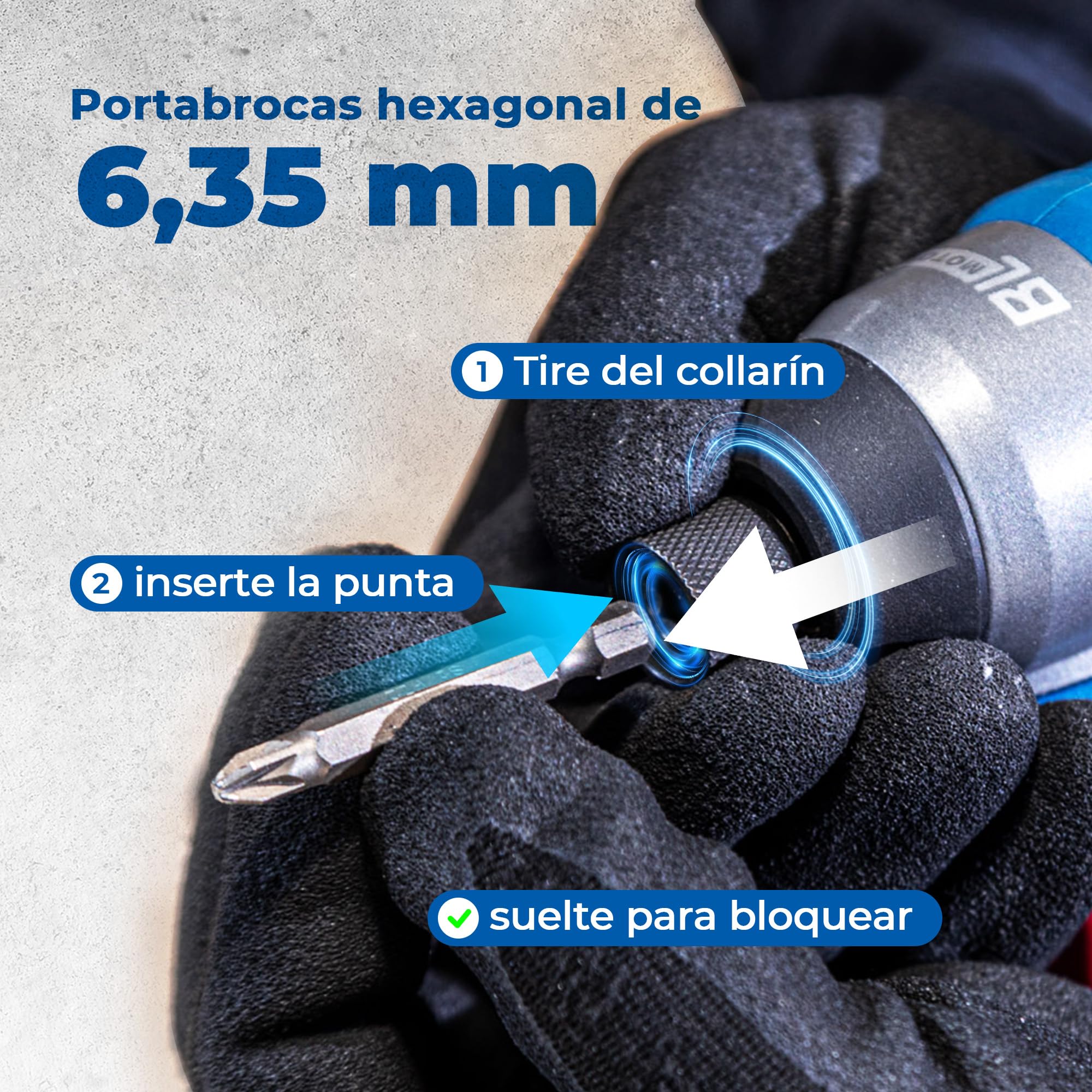 Dong Cheng Atornillador de impacto 20V sin escobillas 165Nm, 2 baterías | Para trabajos de atornillado pesados, Arranque suave, Autoperforante, Hex 6,35mm, 3+1 velocidades