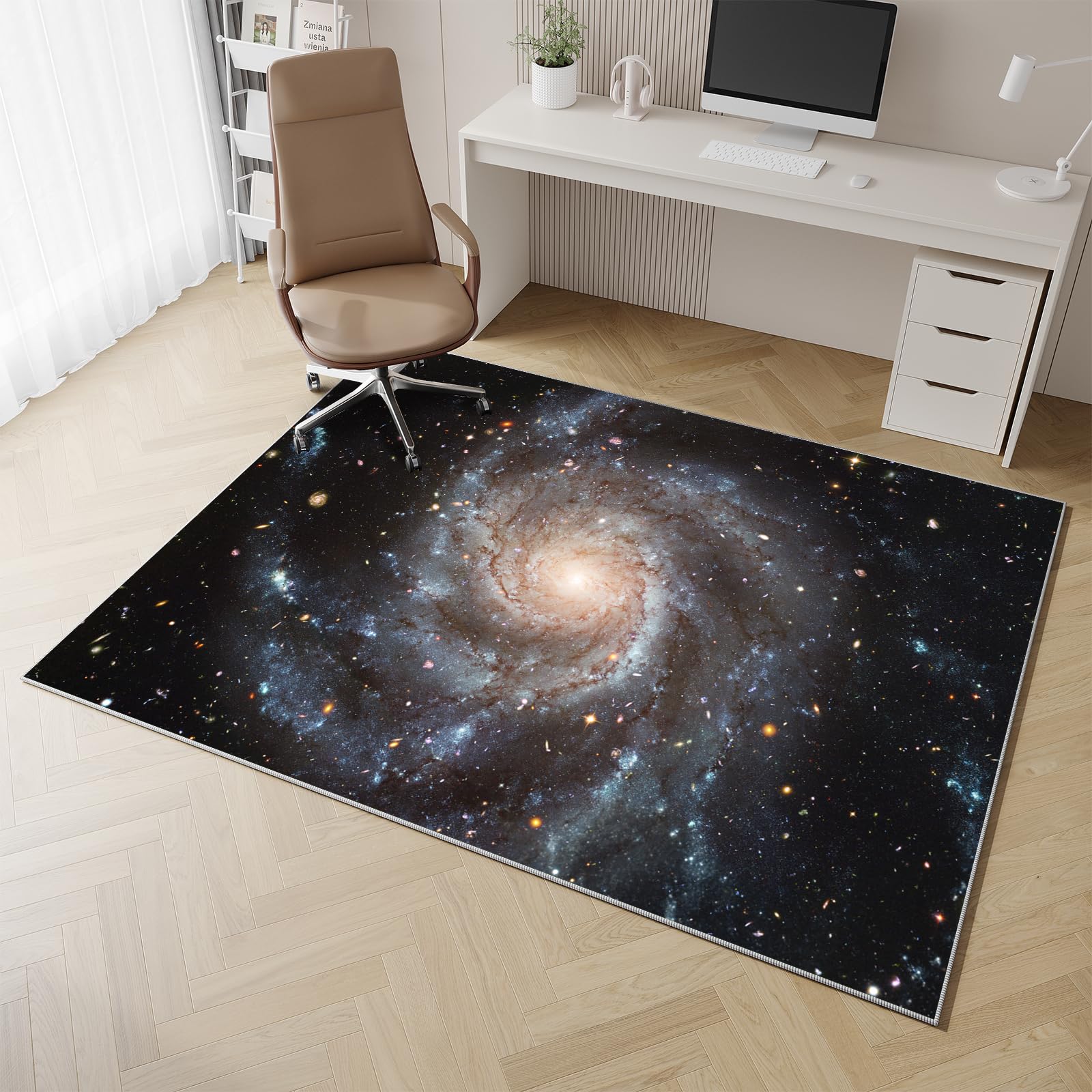 Schlagzeug Teppich 150x170cm,Schlagzeugteppich Rechteckig rutschfest,Schallschutz Teppich für e Drumset,Schlagzeug Elektronisch,Drum Kit,Klavier (Mehrfarbig 34)