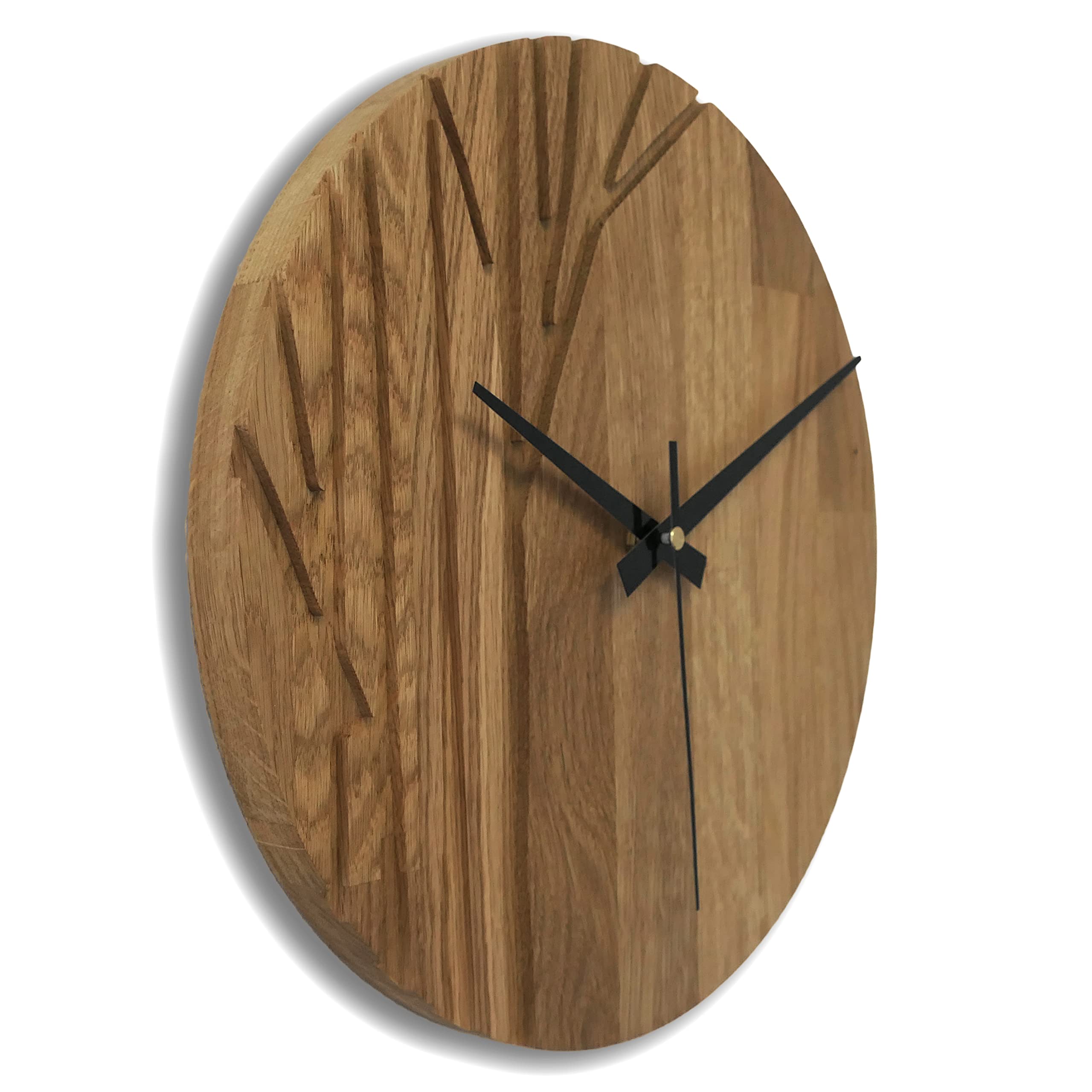 Alice's Collection- Grande Horloge Murale en Bois (MDF) - Style Vintage
