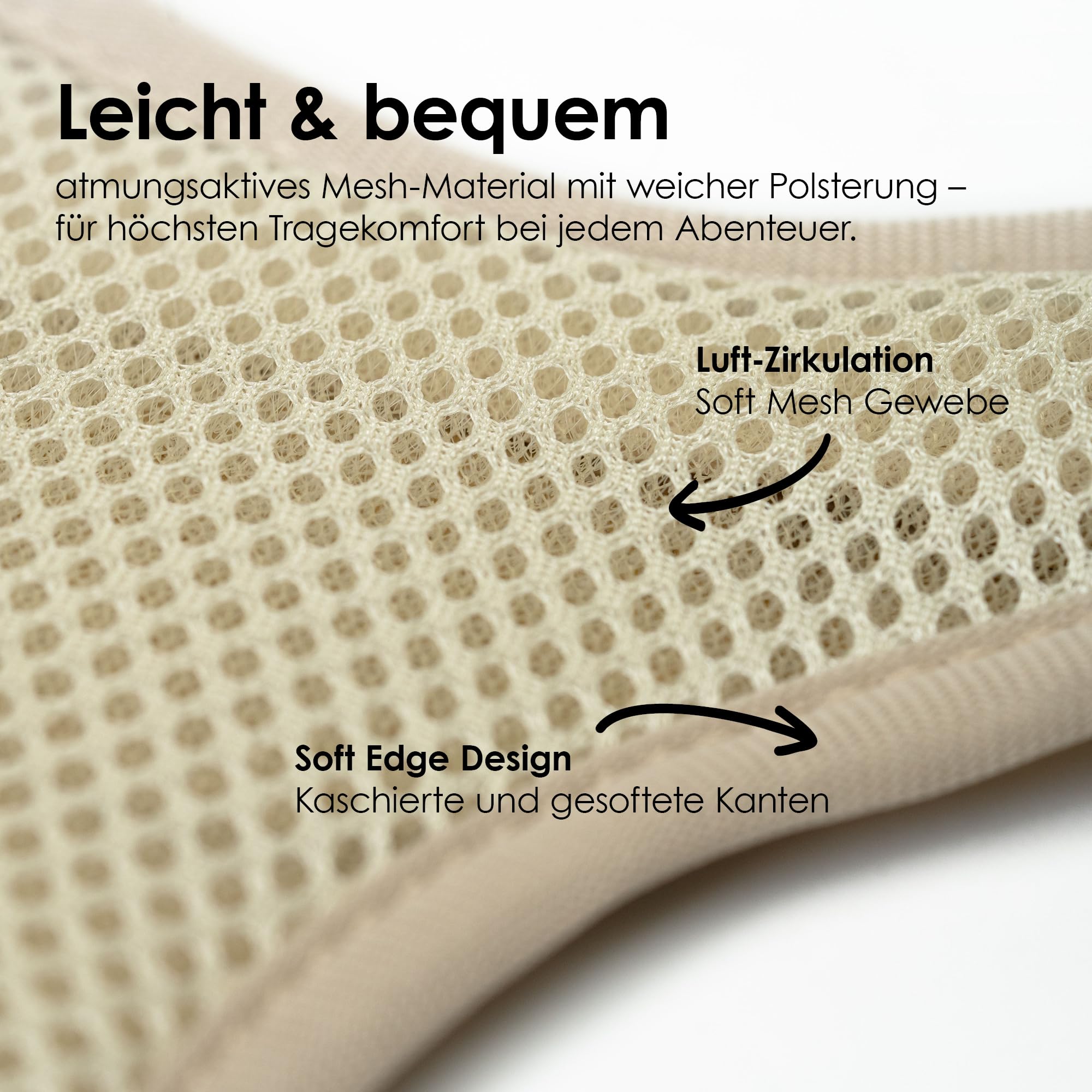 LucyBalu® Explorer Katzengeschirr mit Leine I Brustgeschirr-Set mit Fach für AirTag I gepolstert, atmungsaktiv & verstellbar I 1,5 m Katzenleine I Leo XS/S
