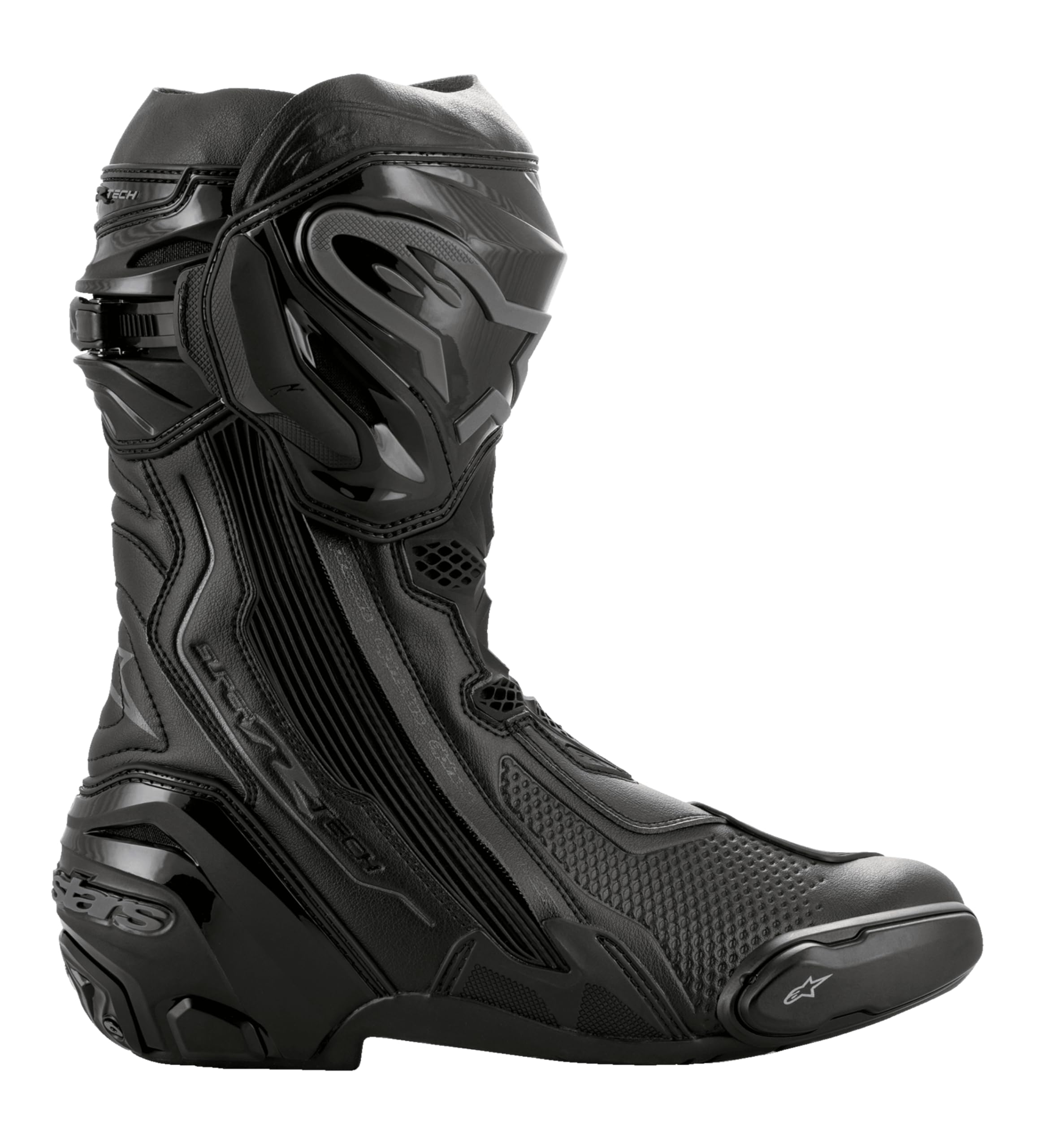 Alpinestars Supertech R Motocycle Racing Boots, CE-Certified High-Performance