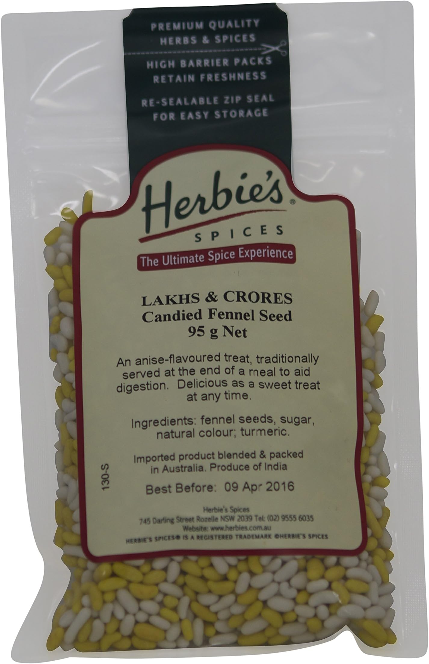 Lakhs & Crores (Coated Fennel Seed) 95g