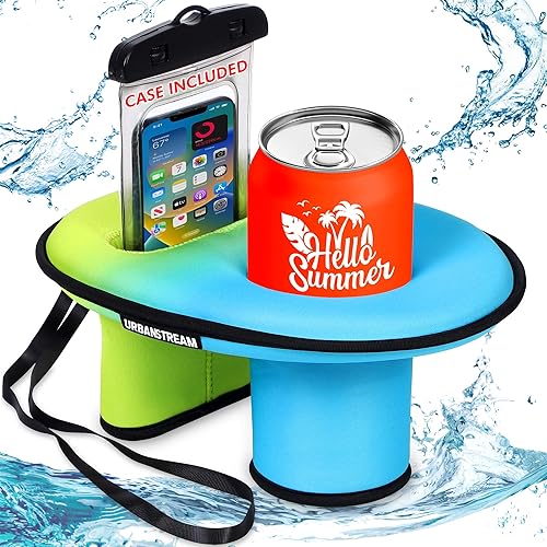 Soporte flotante para bebidas para piscina, flotador de bebidas para piscina - Portavasos flotante para piscina - Flotadores de bebidas de piscina