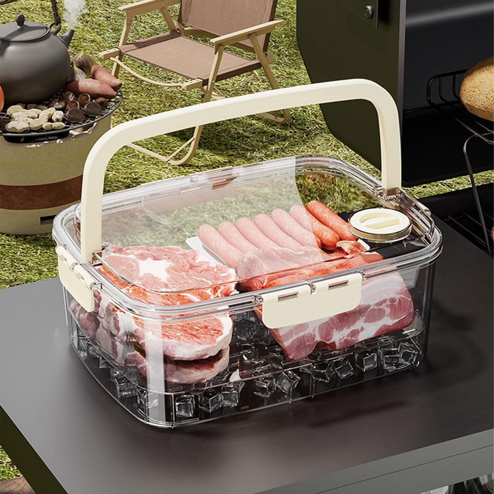 Boîte à charcuterie transparente grande capacité