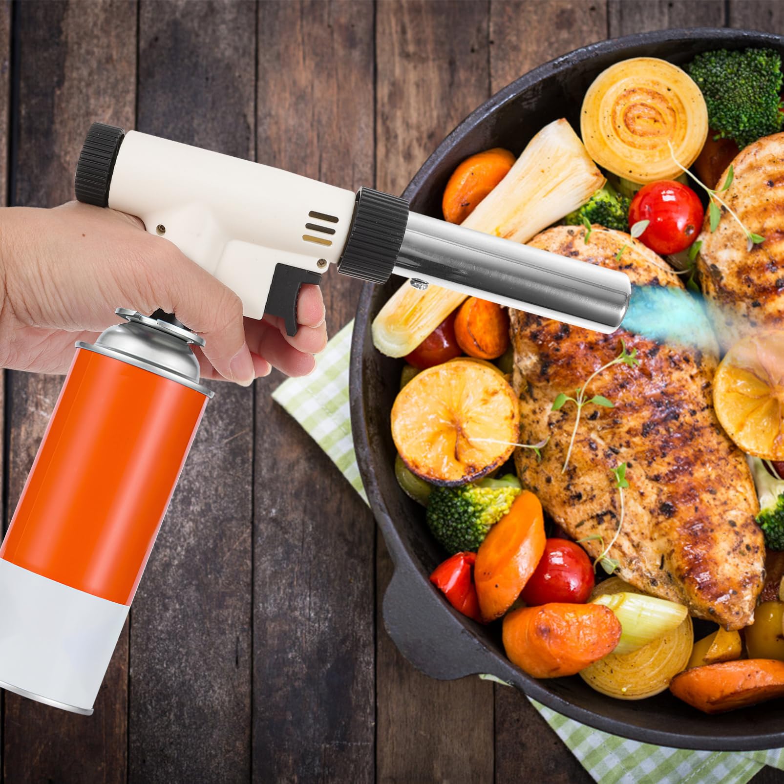 OFFSCH Ne Soldering Torch Cooking Torch for Desserts Kitchen Torch 1300°c Flame